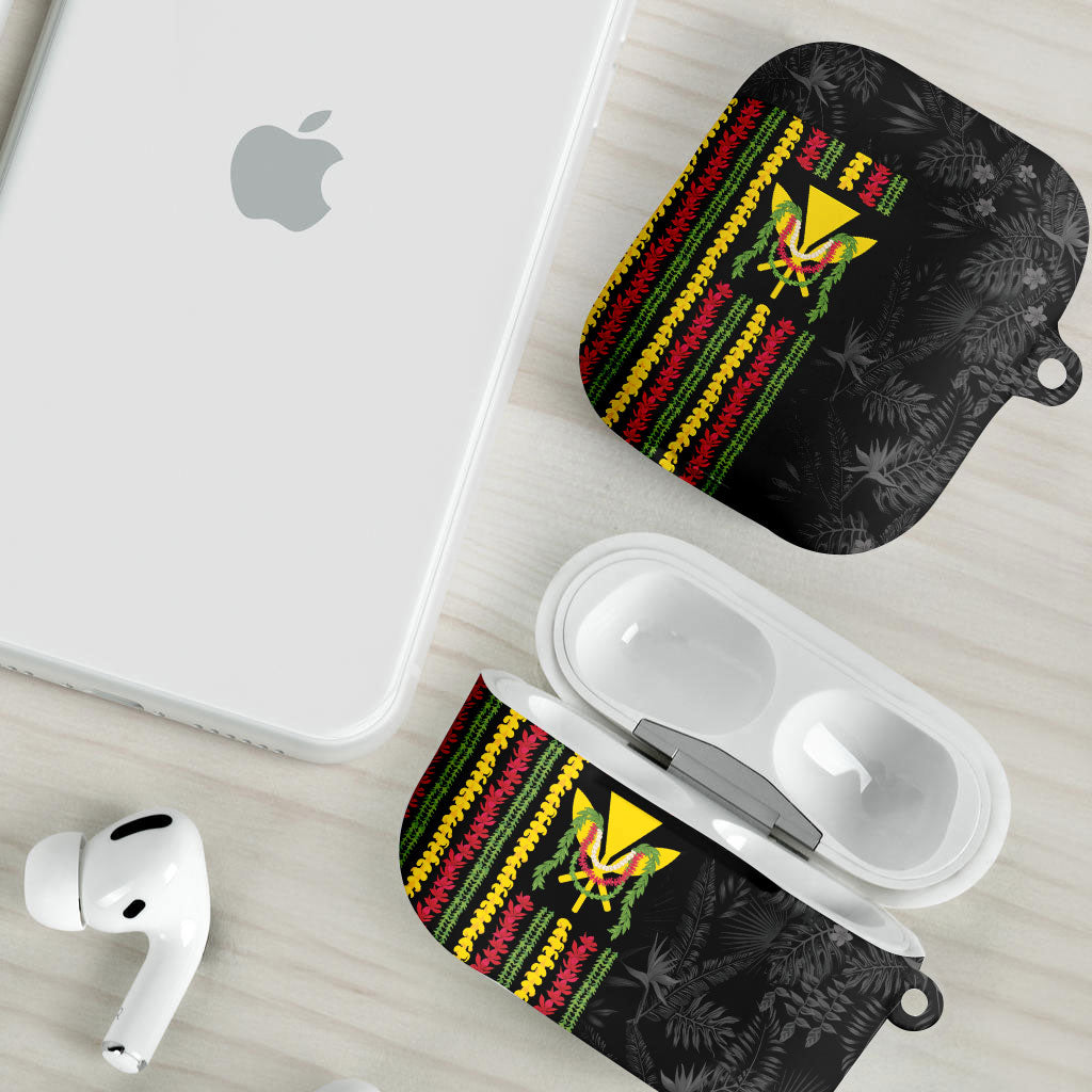 Hawaii Lei Kanaka Maoli Flag AirPods Case Tropical Vibes