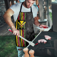 Hawaii Lei Kanaka Maoli Flag Apron Tropical Vibes