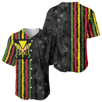 Hawaii Lei Kanaka Maoli Flag Baseball Jersey Tropical Vibes