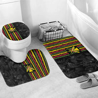 Hawaii Lei Kanaka Maoli Flag Bathroom Set Tropical Vibes