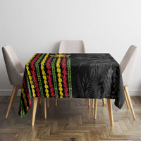 Hawaii Lei Kanaka Maoli Flag Tablecloth Tropical Vibes