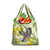 New Zealand Piwakawaka Fantail Bird Grocery Bag With Kowhai Flowers