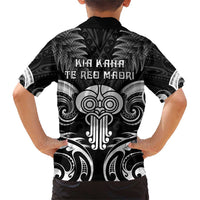 New Zealand Te Reo Maori Family Matching Short Sleeve Bodycon Dress and Hawaiian Shirt Korero Maori Ai Au LT05 - Polynesian Pride