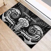 New Zealand Te Reo Maori Rubber Doormat Korero Maori Ai Au