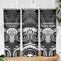New Zealand Te Reo Maori Skinny Tumbler Korero Maori Ai Au LT05 - Polynesian Pride