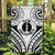 New Caledonia Day Garden Flag Polynesian Curves White Color - Polynesian Pride