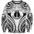 New Caledonia Day Sweatshirt Polynesian Curves White Color - Polynesian Pride