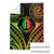 New Caledonia Day Blanket Polynesian Curves Reggae Color - Polynesian Pride