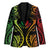New Caledonia Day Blazer Polynesian Curves Reggae Color - Polynesian Pride
