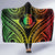 New Caledonia Day Hooded Blanket Polynesian Curves Reggae Color - Polynesian Pride