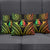 New Caledonia Day Pillow Cover Polynesian Curves Reggae Color - Polynesian Pride