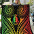 New Caledonia Day Quilt Polynesian Curves Reggae Color - Polynesian Pride