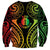 New Caledonia Day Sweatshirt Polynesian Curves Reggae Color - Polynesian Pride