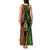 New Caledonia Day Tank Maxi Dress Polynesian Curves Reggae Color - Polynesian Pride