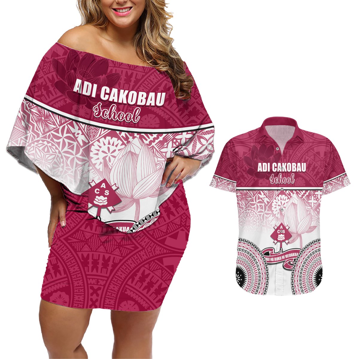 adi-cakobau-school-couples-matching-off-shoulder-short-dress-and-hawaiian-shirt-75th-anniversary