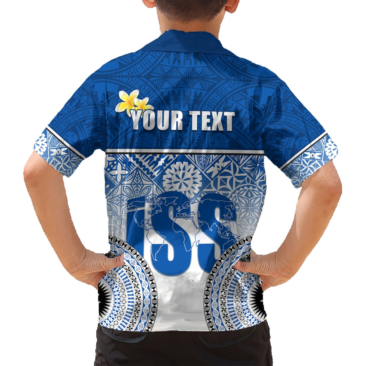 Personalized International School Suva Hawaiian Shirt With Fijian Tapa Pattern LT05 - Polynesian Pride