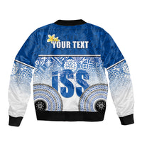 personalized-international-school-suva-sleeve-zip-bomber-jacket-with-fijian-tapa-pattern