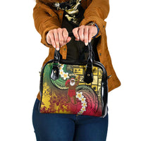 Vanuatu Christmas Shoulder Handbag Ni-Van Santa Retro Style - Polynesian Pride