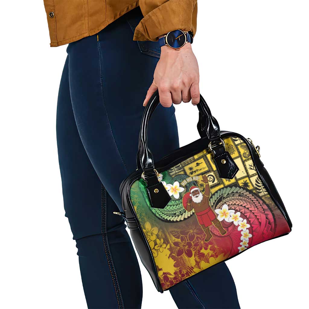 Vanuatu Christmas Shoulder Handbag Ni-Van Santa Retro Style - Polynesian Pride