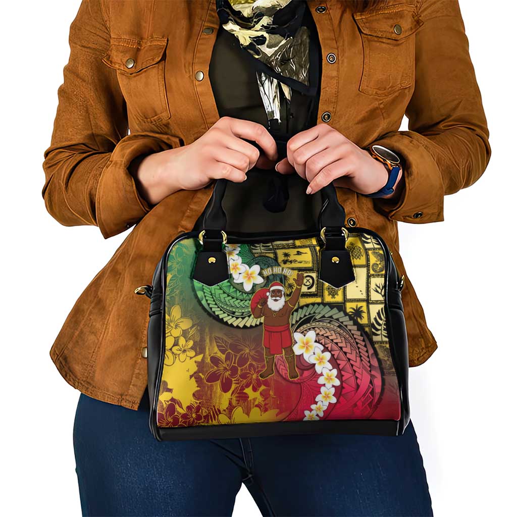 Vanuatu Christmas Shoulder Handbag Ni-Van Santa Retro Style - Polynesian Pride