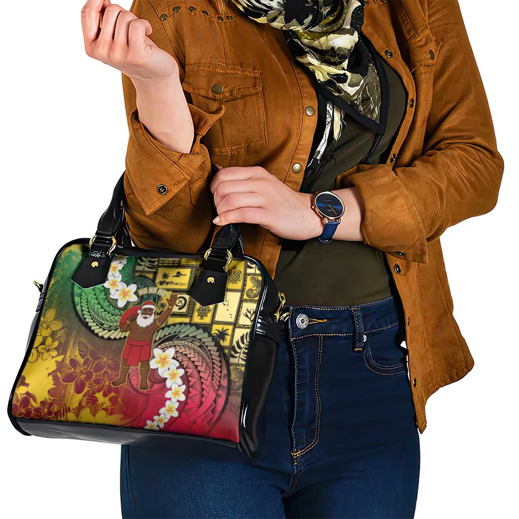 Vanuatu Christmas Shoulder Handbag Ni-Van Santa Retro Style - Polynesian Pride