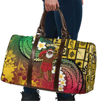 Vanuatu Christmas Travel Bag Ni-Van Santa Retro Style - Polynesian Pride
