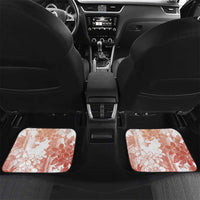 Hawaii Mele Kalikimaka Car Mats Hula Santa Retro Style Red - Polynesian Pride
