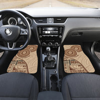 Samoa Siapo Pattern Simple Style Car Mats LT05 - Polynesian Pride