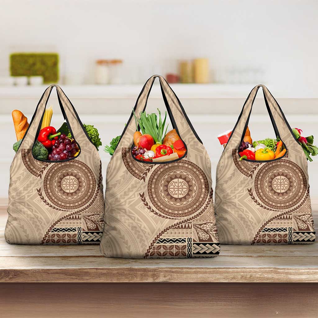 Samoa Siapo Pattern Simple Style Grocery Bag