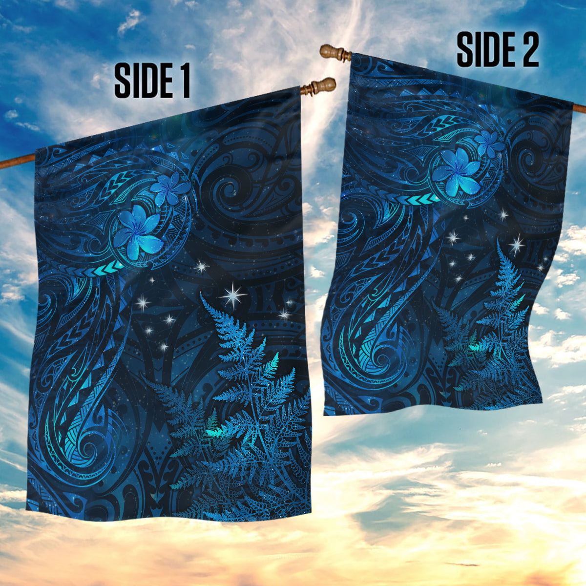 New Zealand Matariki Garden Flag Maori New Year LT05 - Polynesian Pride