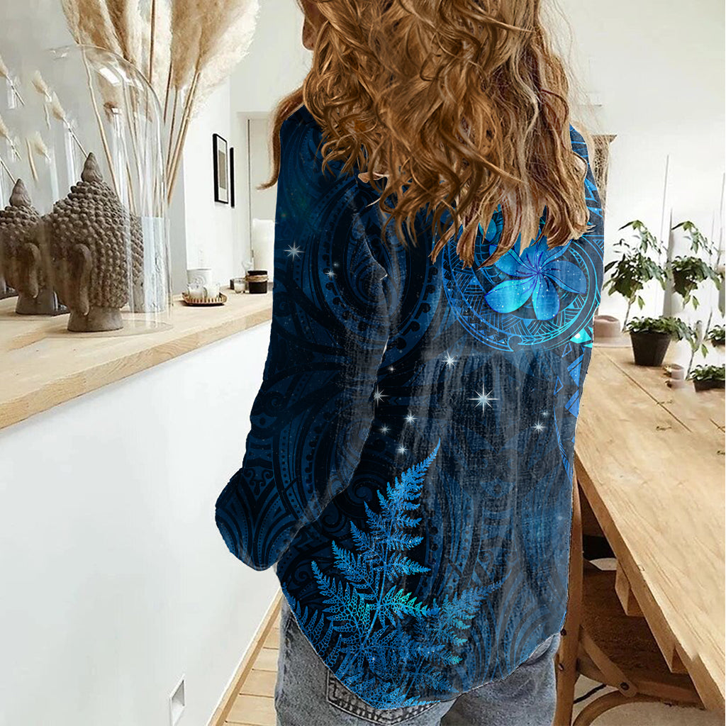 New Zealand Matariki Women Casual Shirt Maori New Year LT05 - Polynesian Pride
