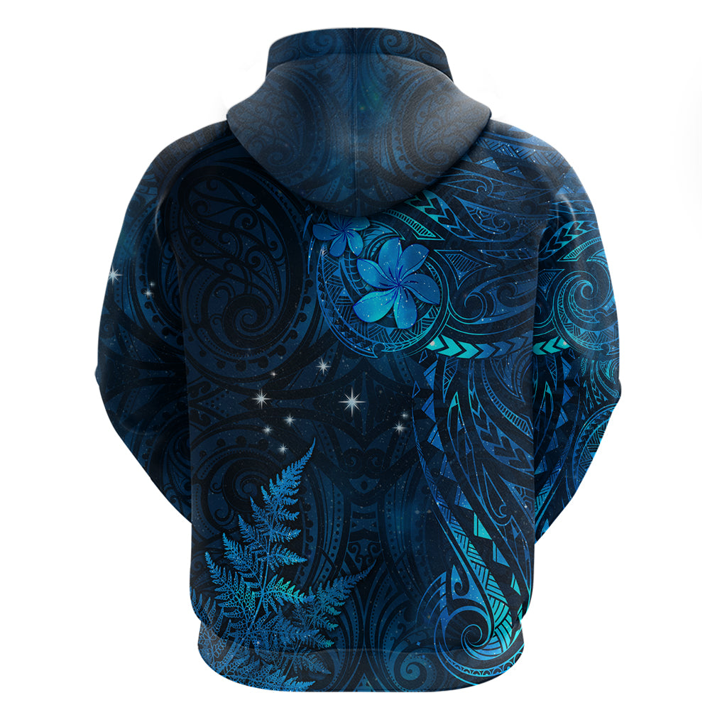 New Zealand Matariki Zip Hoodie Maori New Year LT05 - Polynesian Pride