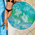Polynesia Sea Turtle Couple Beach Blanket I Am Turtley In Love With You