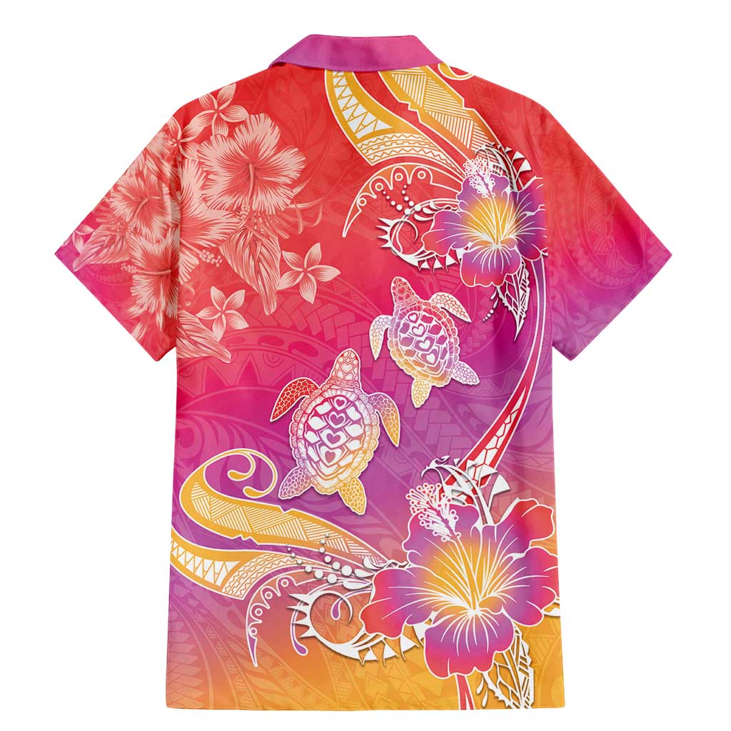 Polynesia Sea Turtle Couple Family Matching Mermaid Dress and Hawaiian Shirt One Soul One Love LT05 - Polynesian Pride