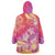 Polynesia Sea Turtle Couple Wearable Blanket Hoodie One Soul One Love