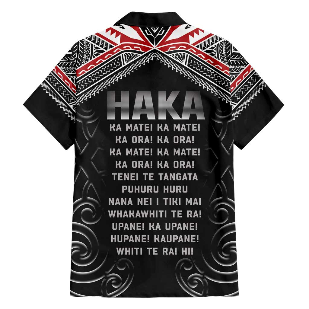 New Zealand Aotearoa Family Matching Summer Maxi Dress and Hawaiian Shirt Traditional Kapa Haka LT05 - Polynesian Pride
