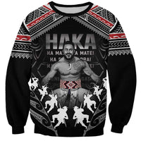 New Zealand Aotearoa Sweatshirt Traditional Kapa Haka