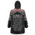 New Zealand Aotearoa Wearable Blanket Hoodie Traditional Kapa Haka