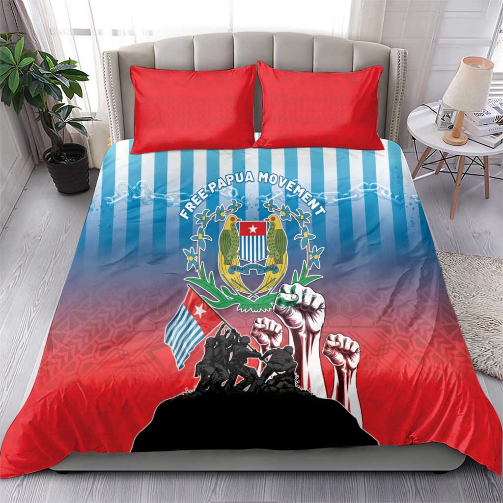 Free West Papua Bedding Set One People One Soul Unique Style - Polynesian Pride