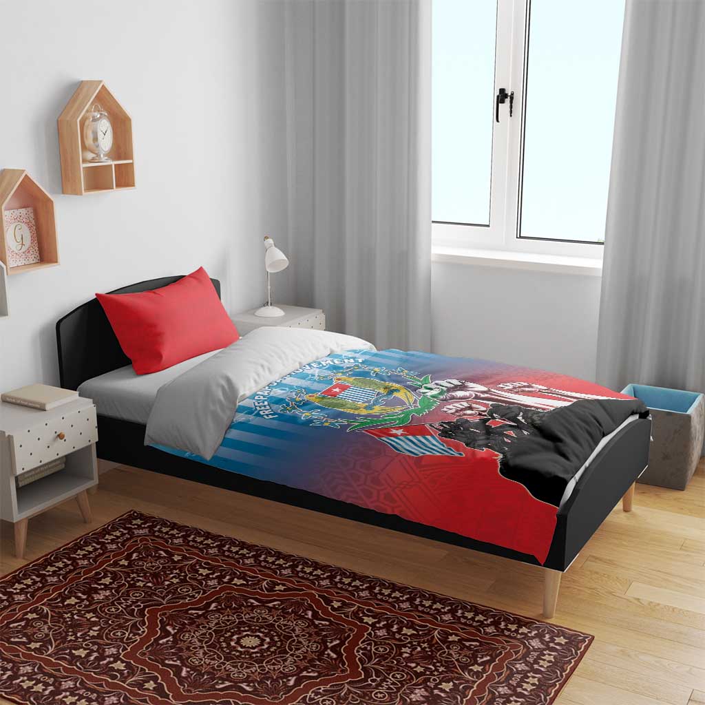 Free West Papua Bedding Set One People One Soul Unique Style - Polynesian Pride