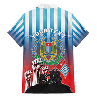 Personalised Free West Papua Family Matching Tank Maxi Dress and Hawaiian Shirt One People One Soul Unique Style LT05 - Polynesian Pride
