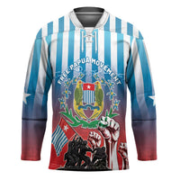 Personalised Free West Papua Hockey Jersey One People One Soul Unique Style - Polynesian Pride