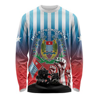 Personalised Free West Papua Long Sleeve Shirt One People One Soul Unique Style - Polynesian Pride