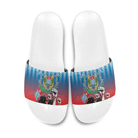 Free West Papua Slide Sandals One People One Soul Unique Style - Polynesian Pride