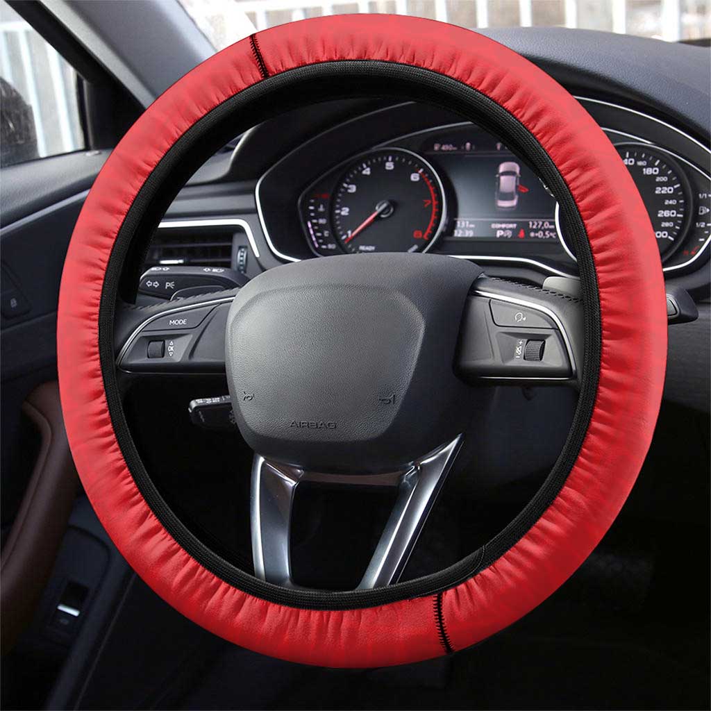 Free West Papua Steering Wheel Cover One People One Soul Unique Style - Polynesian Pride