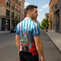 Personalised Free West Papua Zipper Polo Shirt One People One Soul Unique Style - Polynesian Pride