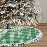 Green Hawaii Palaka Tree Skirt Hawaiian Pikake Lei LT05 - Polynesian Pride