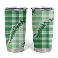 Green Hawaii Palaka Tumbler Cup Hawaiian Pikake Lei