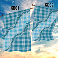 Blue Hawaii Palaka Garden Flag Hawaiian Pikake Lei