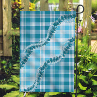 Blue Hawaii Palaka Garden Flag Hawaiian Pikake Lei